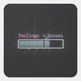 Feelings to Losses Loading Bar Glitch Sticker