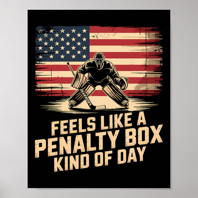 Feels Like A Penalty Box Kind Of Day _27  Poster (Front)