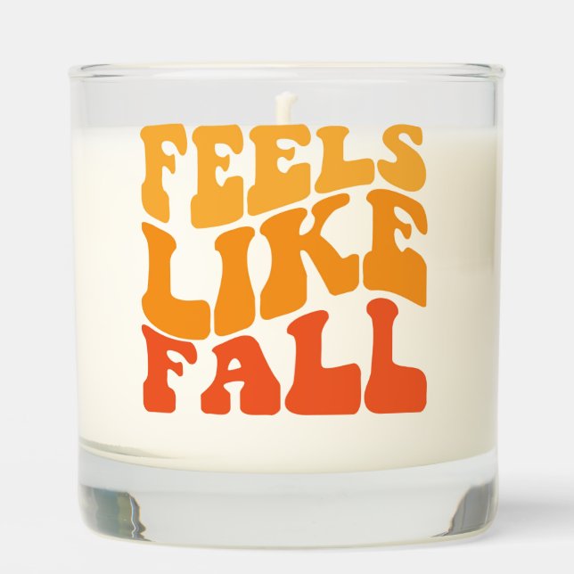 Feels Like Fall Scented Candle (Front)