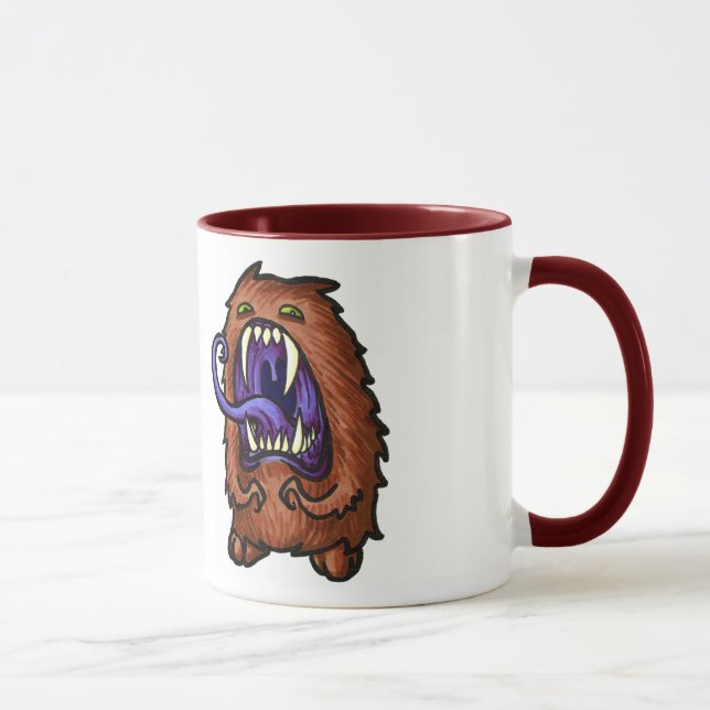 Feeping Creatures mug - Yawnster Monster (Right)