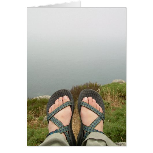 Feet at Finisterre Cards (Front)