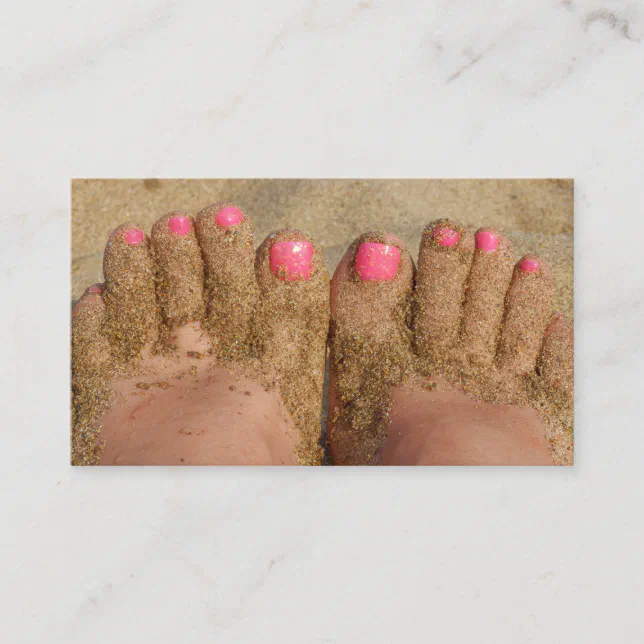 Feet Business Card Zazzle