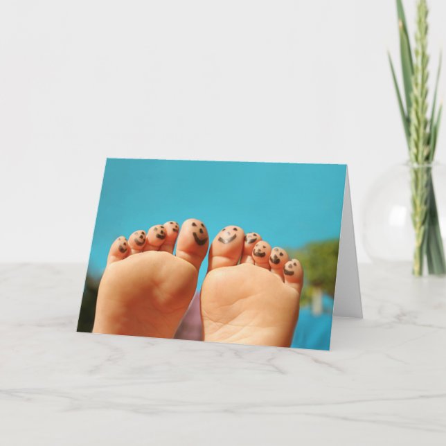 Feet Card (Front)