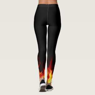 Feet On Fire Leggings