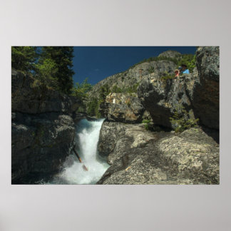 Feete at the Falls Poster