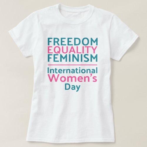 FEF International Womens History Month T_Shirt