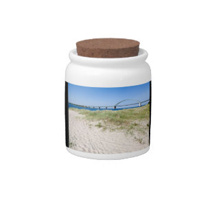 Fehmarn Belt Bridge Candy Jar
