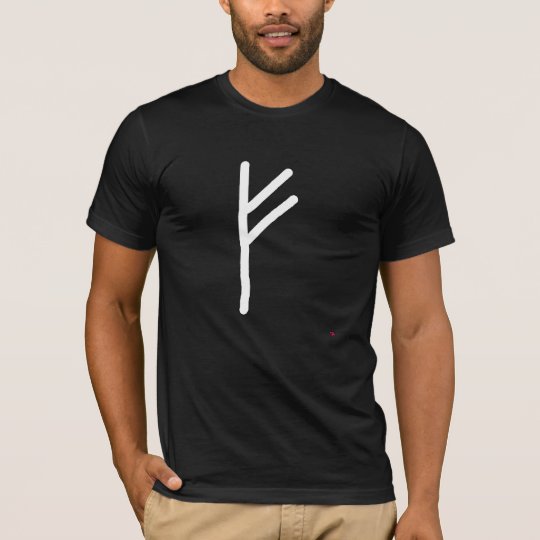 Fehu Rune symbol Meaning wealth luck charisma succ T-Shirt