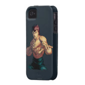 Fei Long Hands Raised Case-Mate iPhone Case (Back Left)