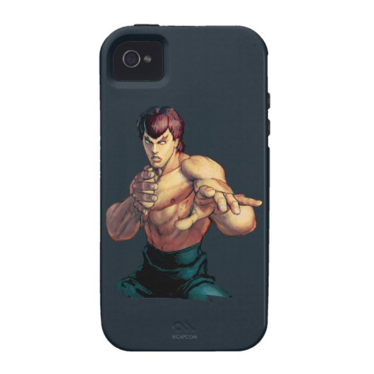 Fei Long Hands Raised Case-Mate iPhone Case (Back)