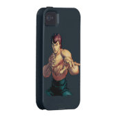 Fei Long Hands Raised Case-Mate iPhone Case (Back/Right)