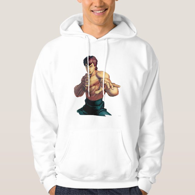 Fei Long Hands Raised Hoodie (Front)