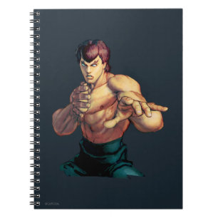 Fei Long Hands Raised Notebook