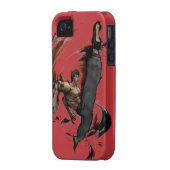 Fei Long High Kick Case-Mate iPhone Case (Back Left)
