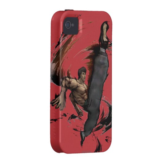 Fei Long High Kick Case-Mate iPhone Case (Back/Right)