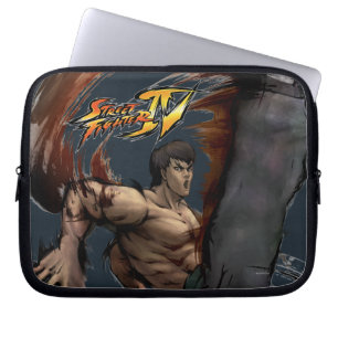 Fei Long High Kick Laptop Sleeve