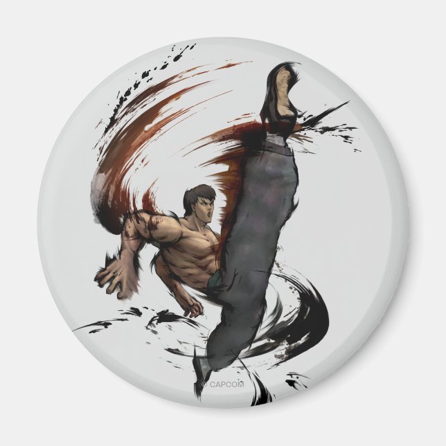 Fei Long High Kick Magnet (Front)