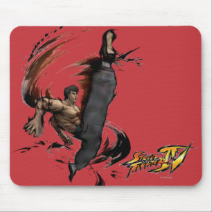 Fei Long High Kick Mouse Pad