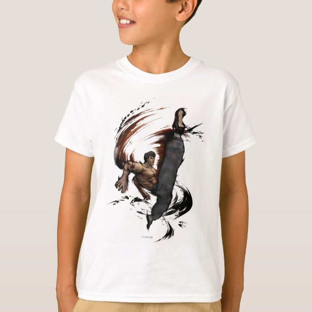 Fei Long High Kick T-Shirt (Front)