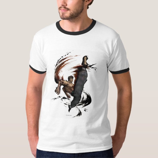 Fei Long High Kick T-Shirt (Front)