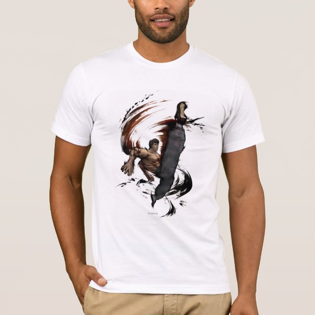 Fei Long High Kick T-Shirt (Front)