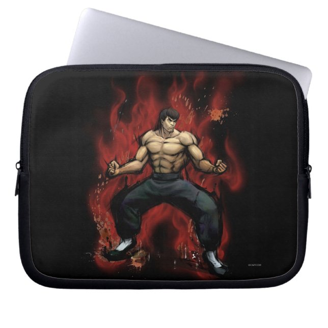 Fei Long Stance Laptop Sleeve (Front)