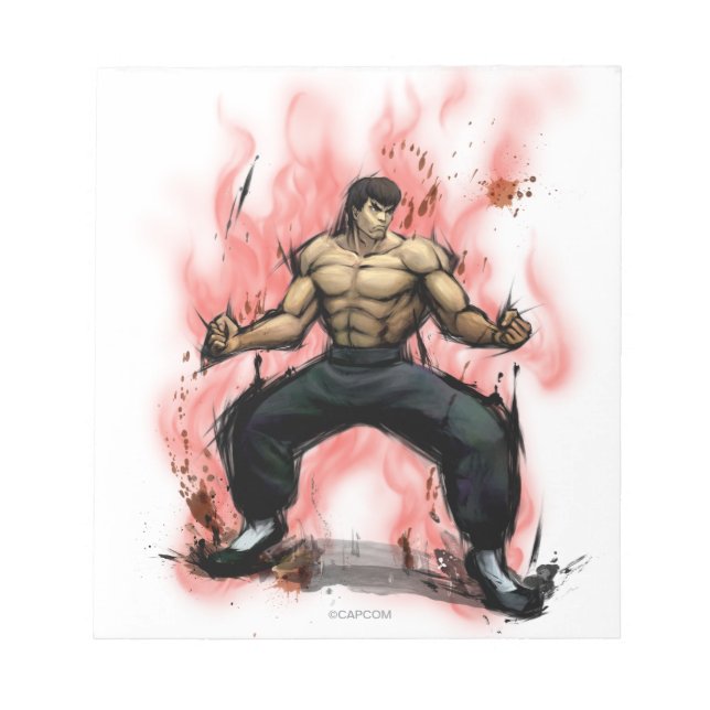 Fei Long Stance Notepad (Front)