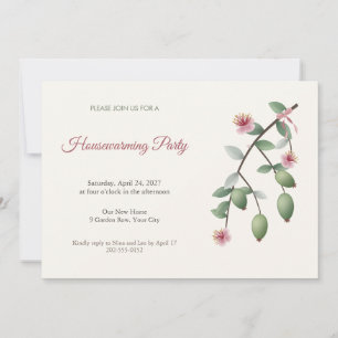 Feijoa Branch Housewarming Invitation