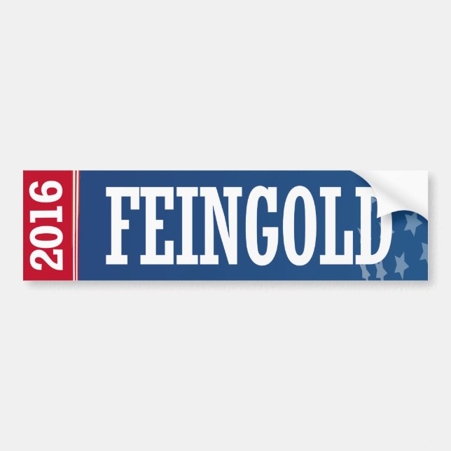 FEINGOLD 2016 BUMPER STICKER (Front)