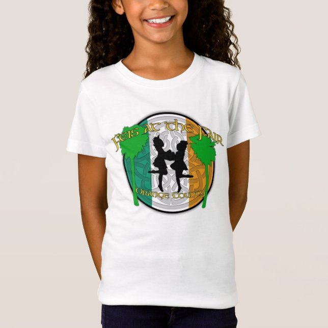 Feis at the Fair Girl's Baby Doll T-Shirt (Front)