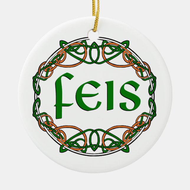 FEIS CERAMIC ORNAMENT (Front)