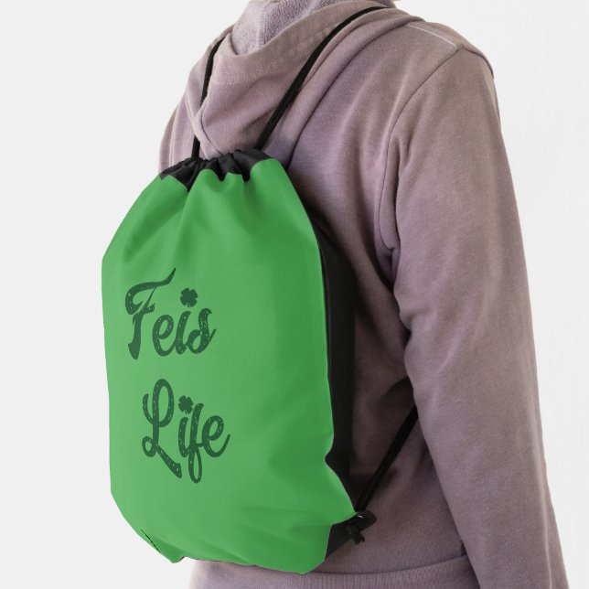 Feis Life Irish Dancer Drawstring Bag (Insitu)
