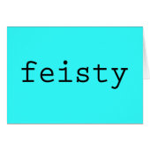 Feisty (Front Horizontal)