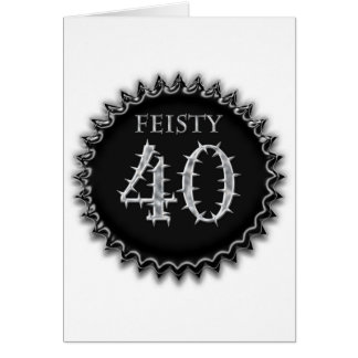 Feisty 40 cards