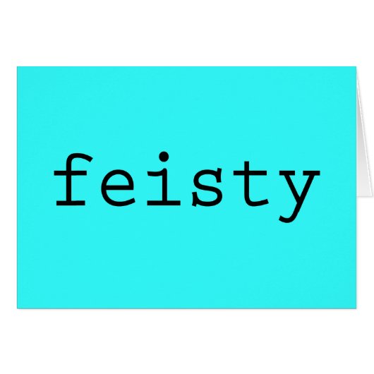 Feisty Cards (Front Horizontal)