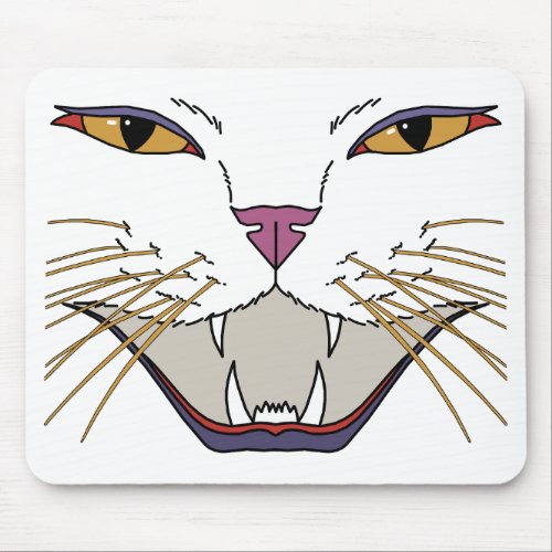 Feisty Cat Lover Mouse Pad