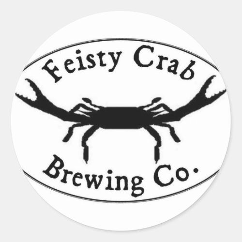 Feisty Crab Sticker