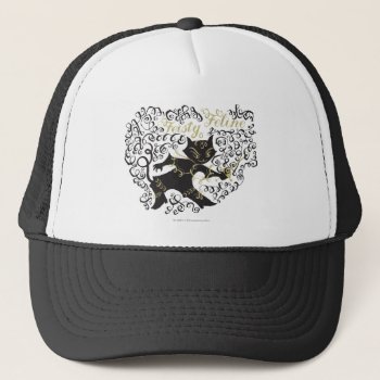 Feisty Feline Trucker Hat by pussinboots at Zazzle