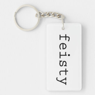 Feisty keychain
