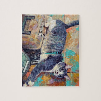 Fel, the Cat Jigsaw Puzzle