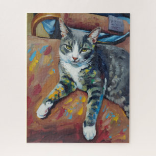 Fel, the Cat Jigsaw Puzzle
