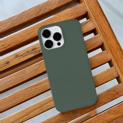 Feldgrau Green One of Best Solid Green Shades Case_Mate iPhone 14 Pro Max Case