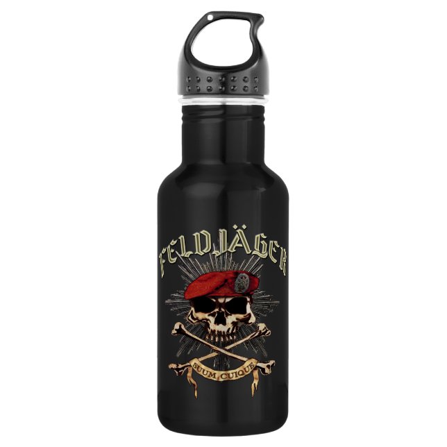 Feldjager Wasser-Flasche Water Bottle (Front)