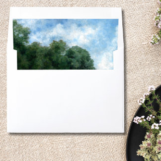 Feldweg bei Kronberg im Taunus (1877) – Elegant Envelope Liner