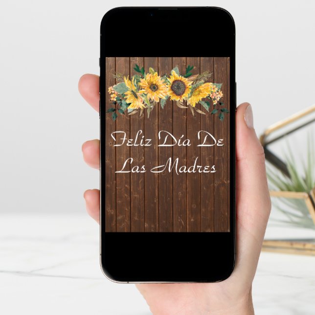 Feli Día De Las Madres Mother's Day Card Spanish (Front Digital)