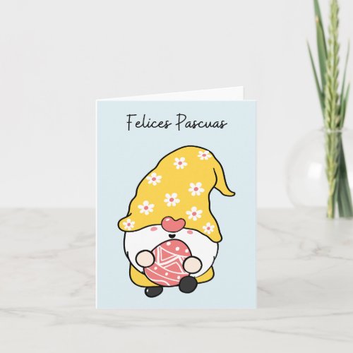 Felices Pascuas Spanish Happy Easter  Card