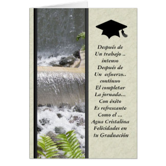 Felicidades en tu Graduacion Cards