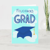 Felicidades Grad - Spanish Graduation Card | Zazzle