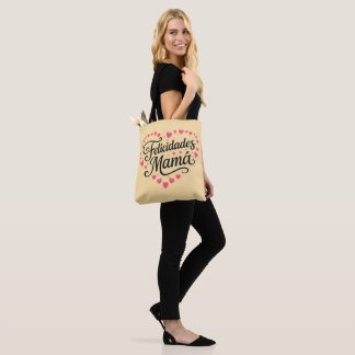 Felicidades Mamá Happy Mother's Day Calligraphy | Tote Bag