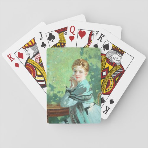 Felicity by George Henry Poker Cards